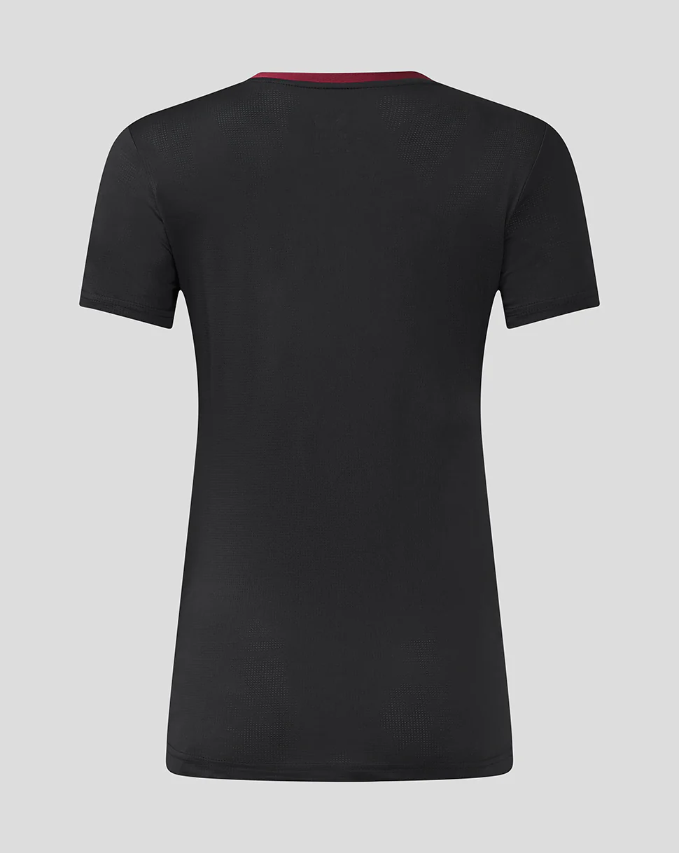 Womens ASTON VILLA FC STAFF TRAINING GENERAL SHORT - CAVIAR / RHODODENDRON