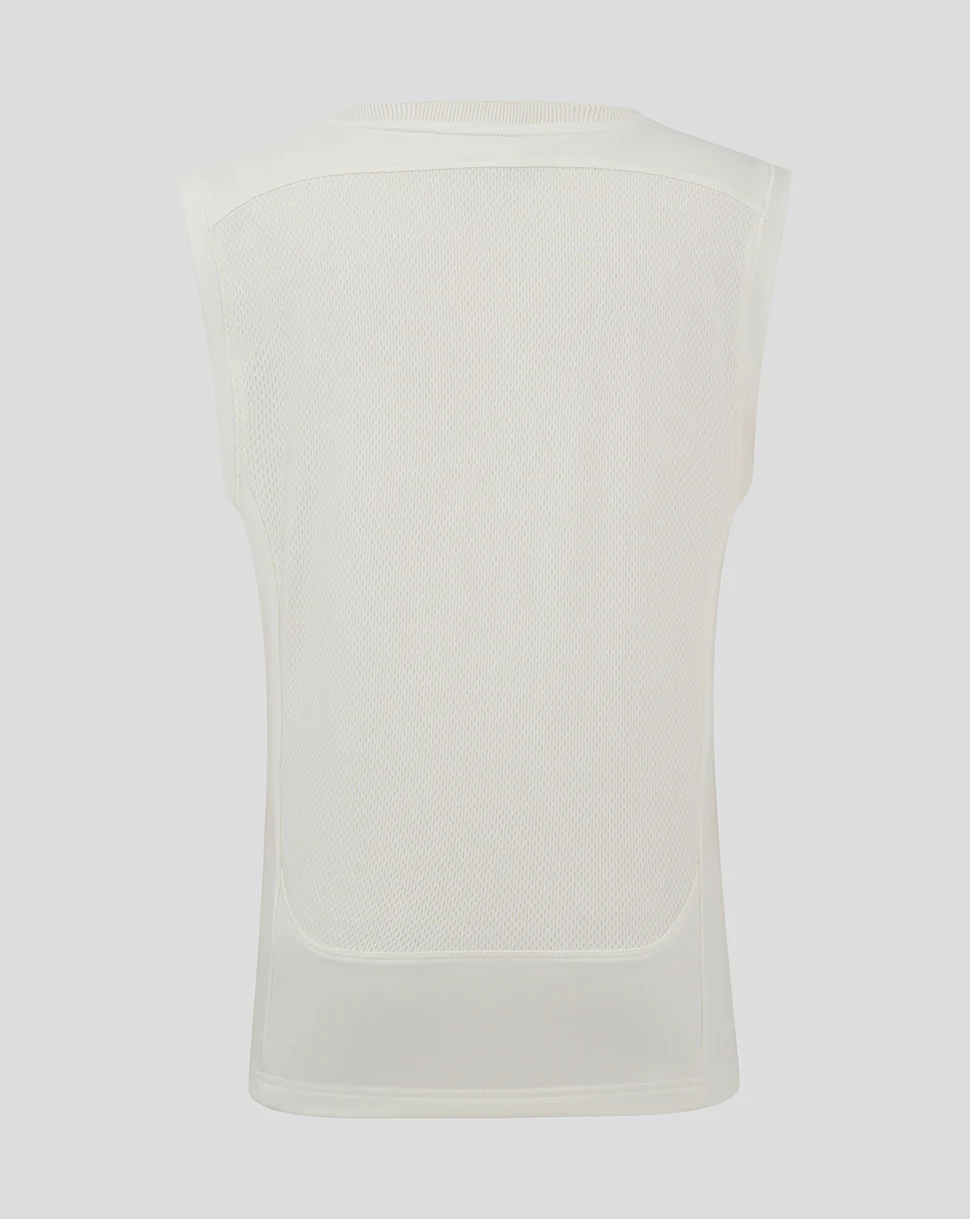 Junior Cricket Vest - Cannoli Cream