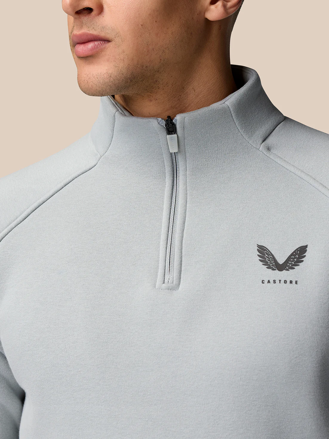 Adapt Fleece Quarter Zip - Grey