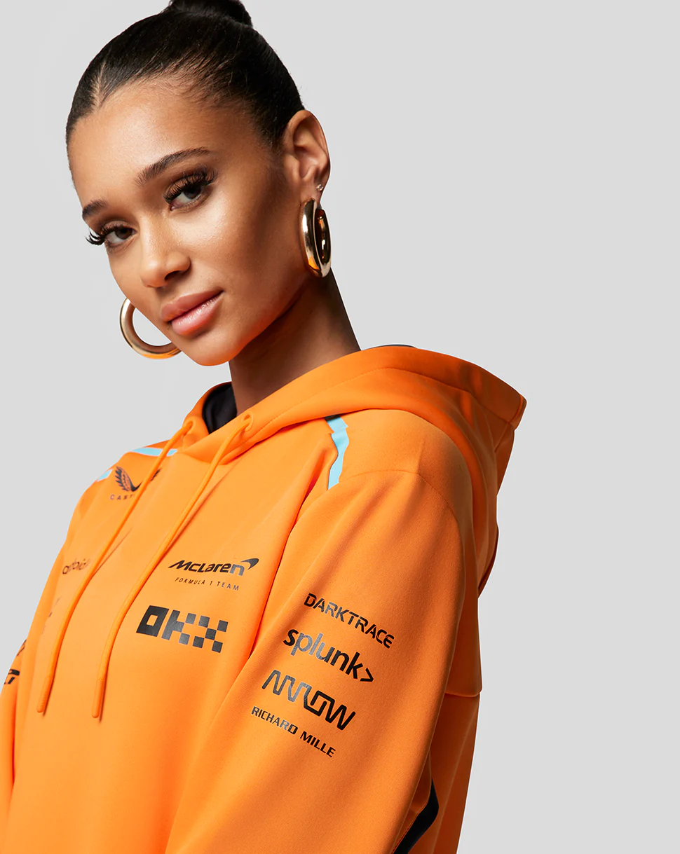 McLAREN UNISEX HOODED SWEAT - AUTUMN GLORY