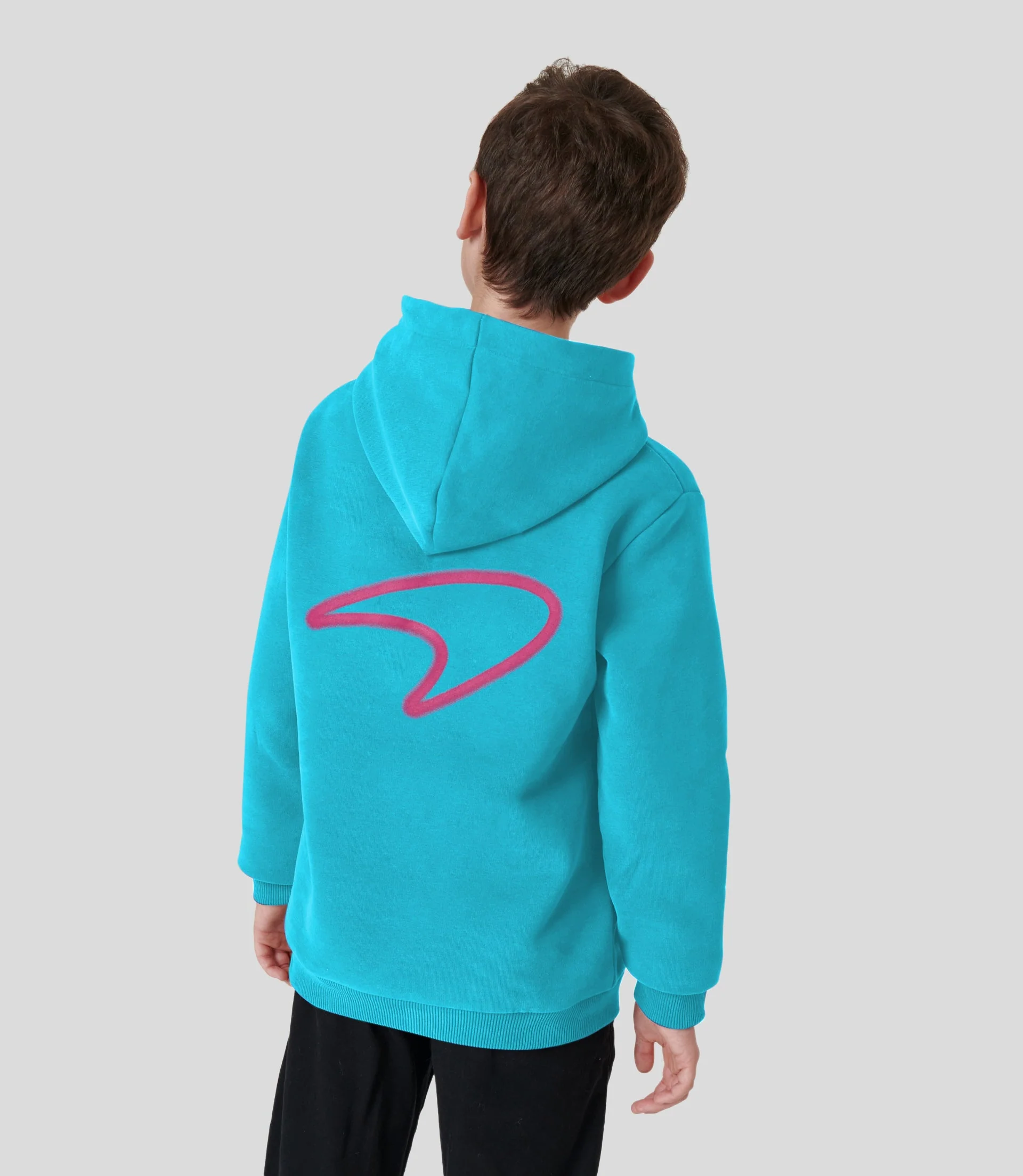 Blue Junior McLaren Miami Graphic Hoody
