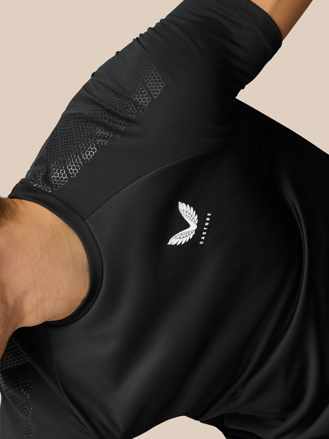 Flow Training Muscle Grip T-Shirt  - Black