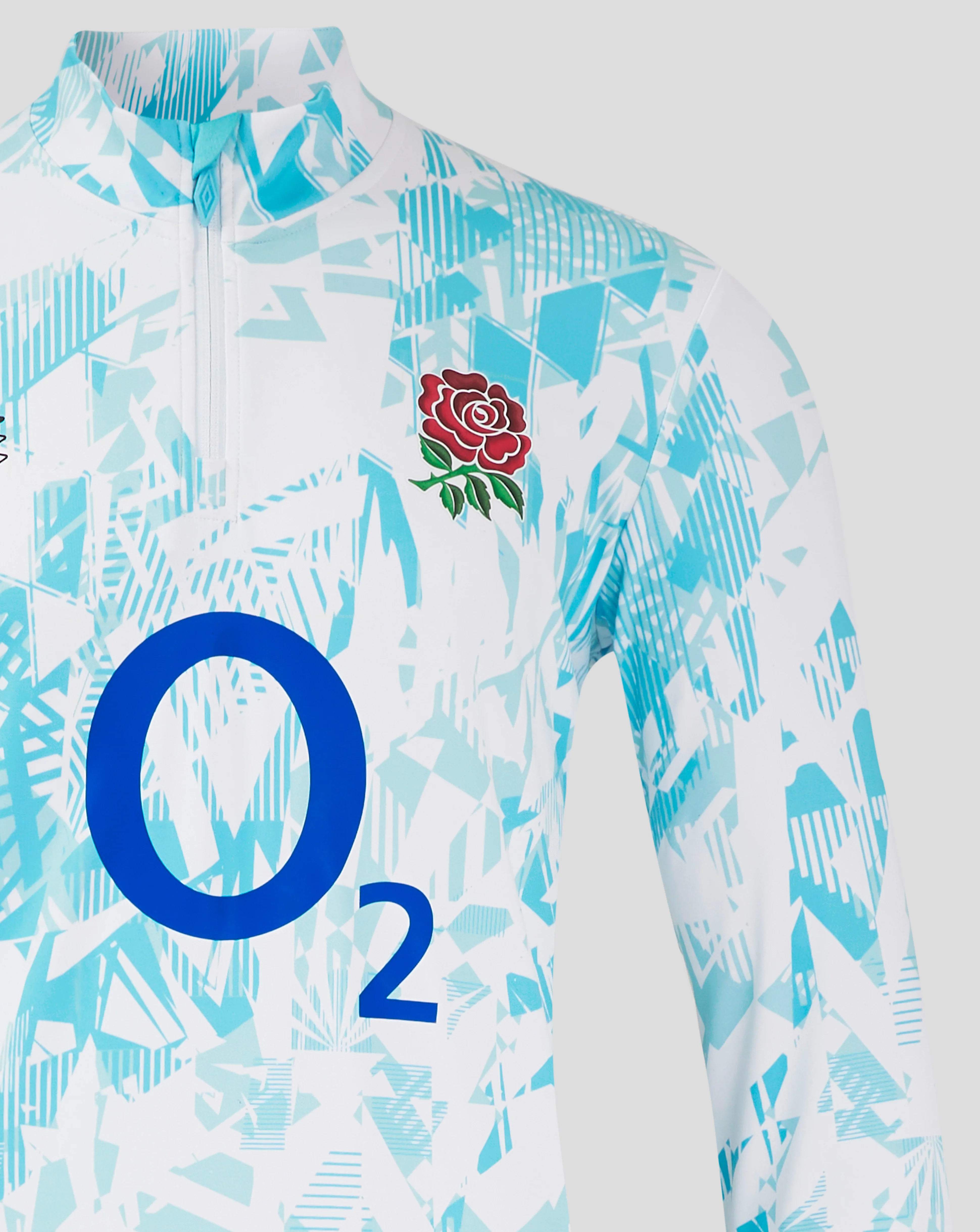 England Rugby Men's Warm Up Mid Layer (O2)