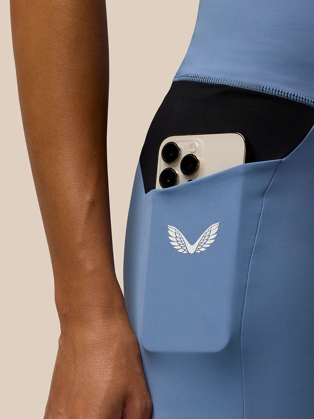 Apex Training Cycle Shorts - Light Blue