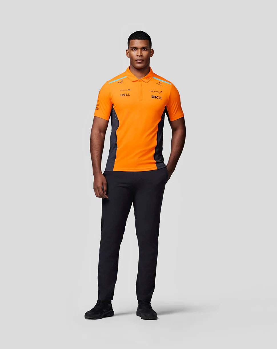 McLaren Mens Official Teamwear Polo Shirt Formula 1