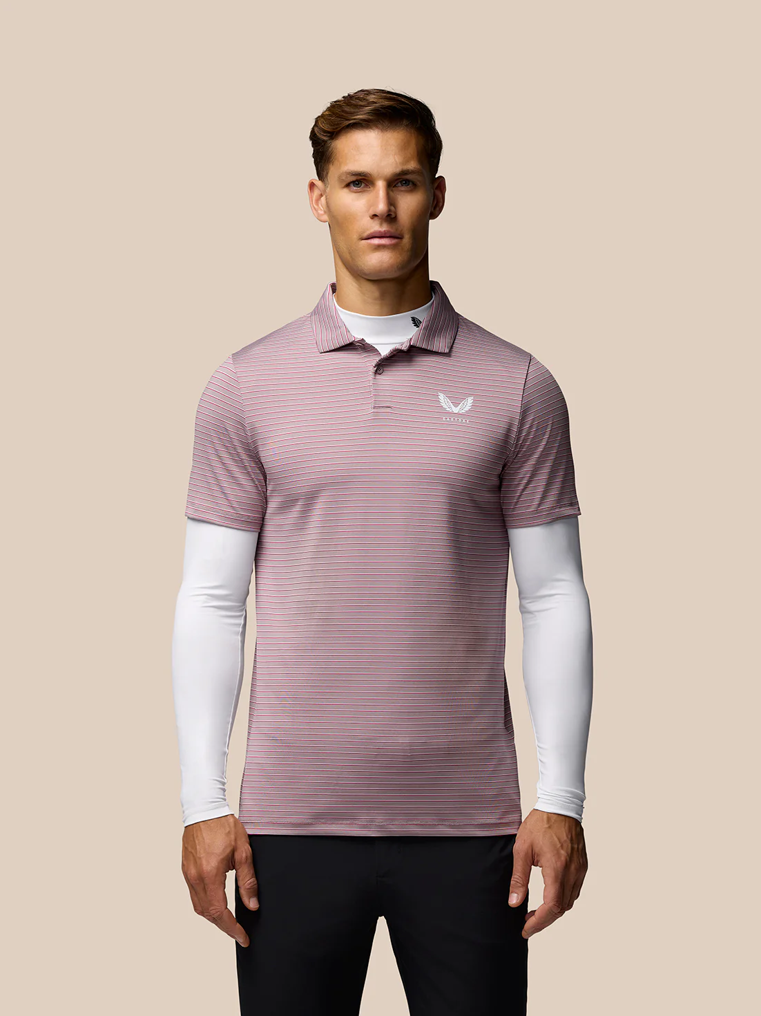 Golf Long sleeve Baselayer - White