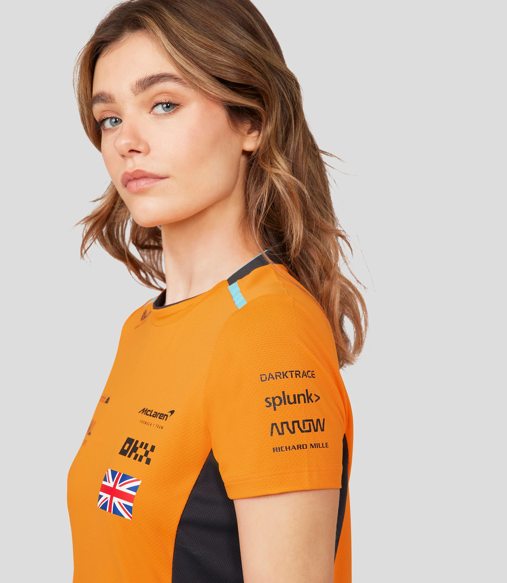 McLAREN WOMEN'S SET UP T-SHIRT NORRIS - AUTUMN GLORY