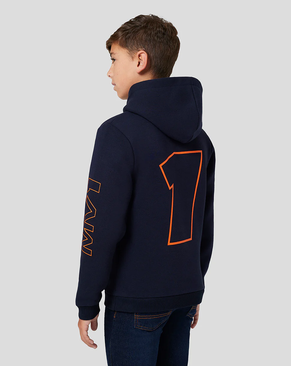 Junior Oracle Red Bull Racing Driver Max Verstappen Hoodie - Night Sky