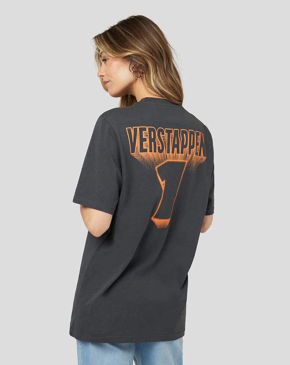 ORACLE RED BULL RACING UNISEX SHORT SLEEVE T-SHIRT RACE - ASPHALT