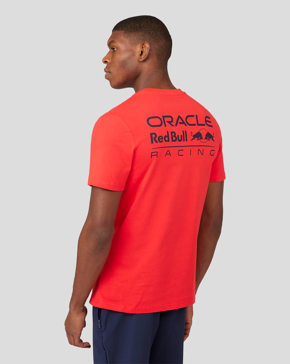 Oracle Red Bull Racing Unisex Core T-Shirt - Flame Scarlet