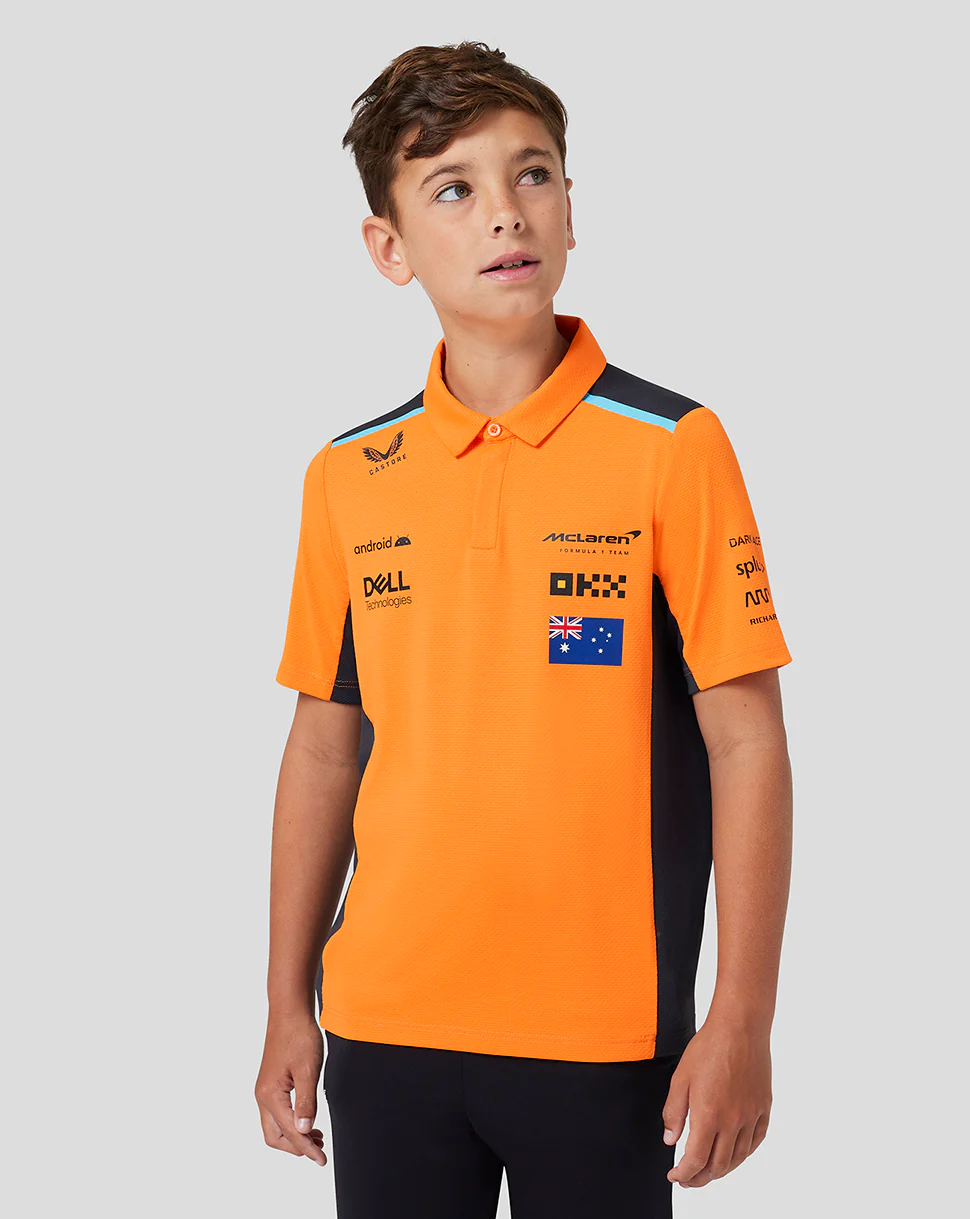 Junior McLaren Polo Shirt Piastri - Autumn Glory