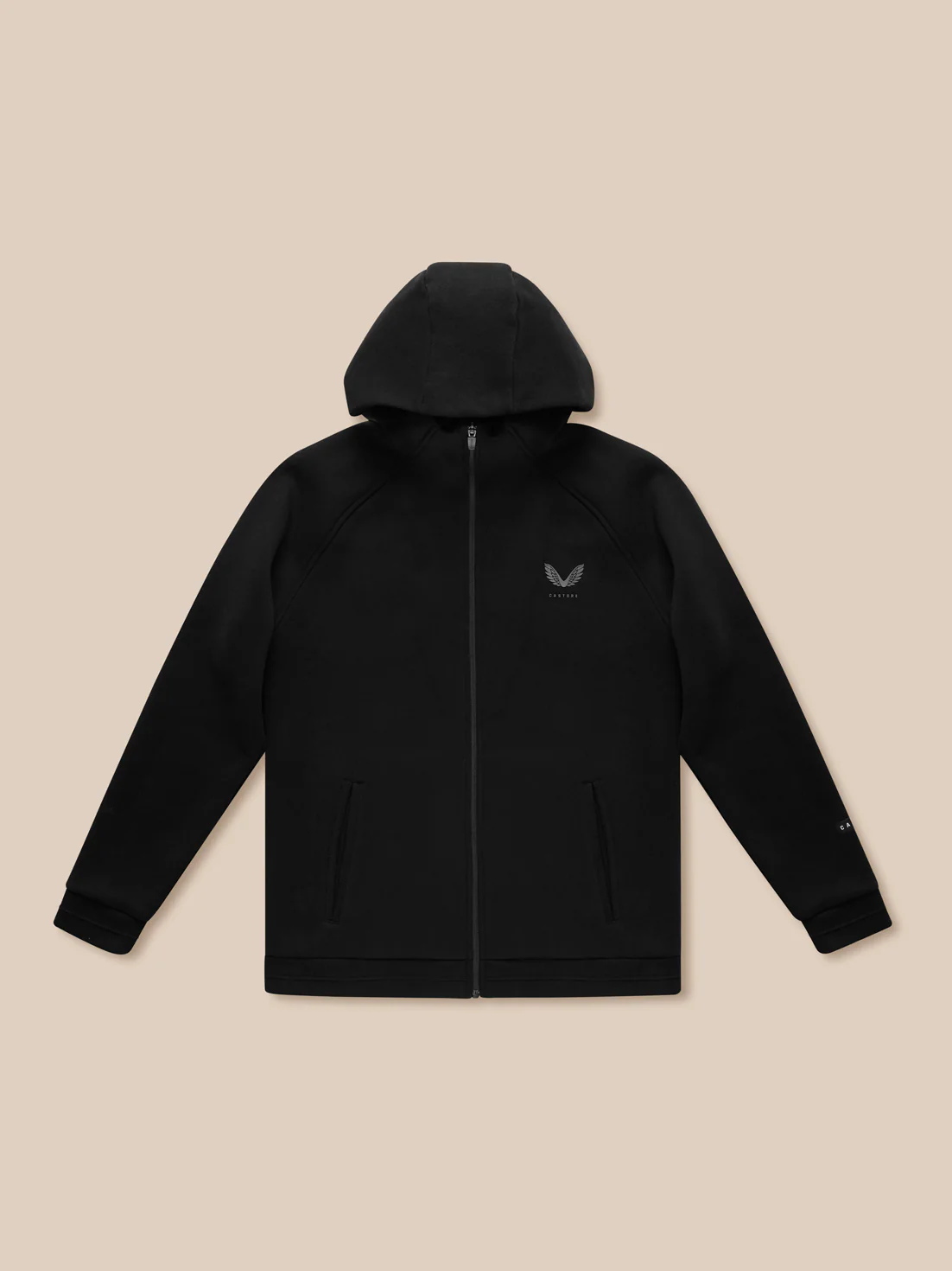 Adapt Fleece Zip-Through Hoodie - Black