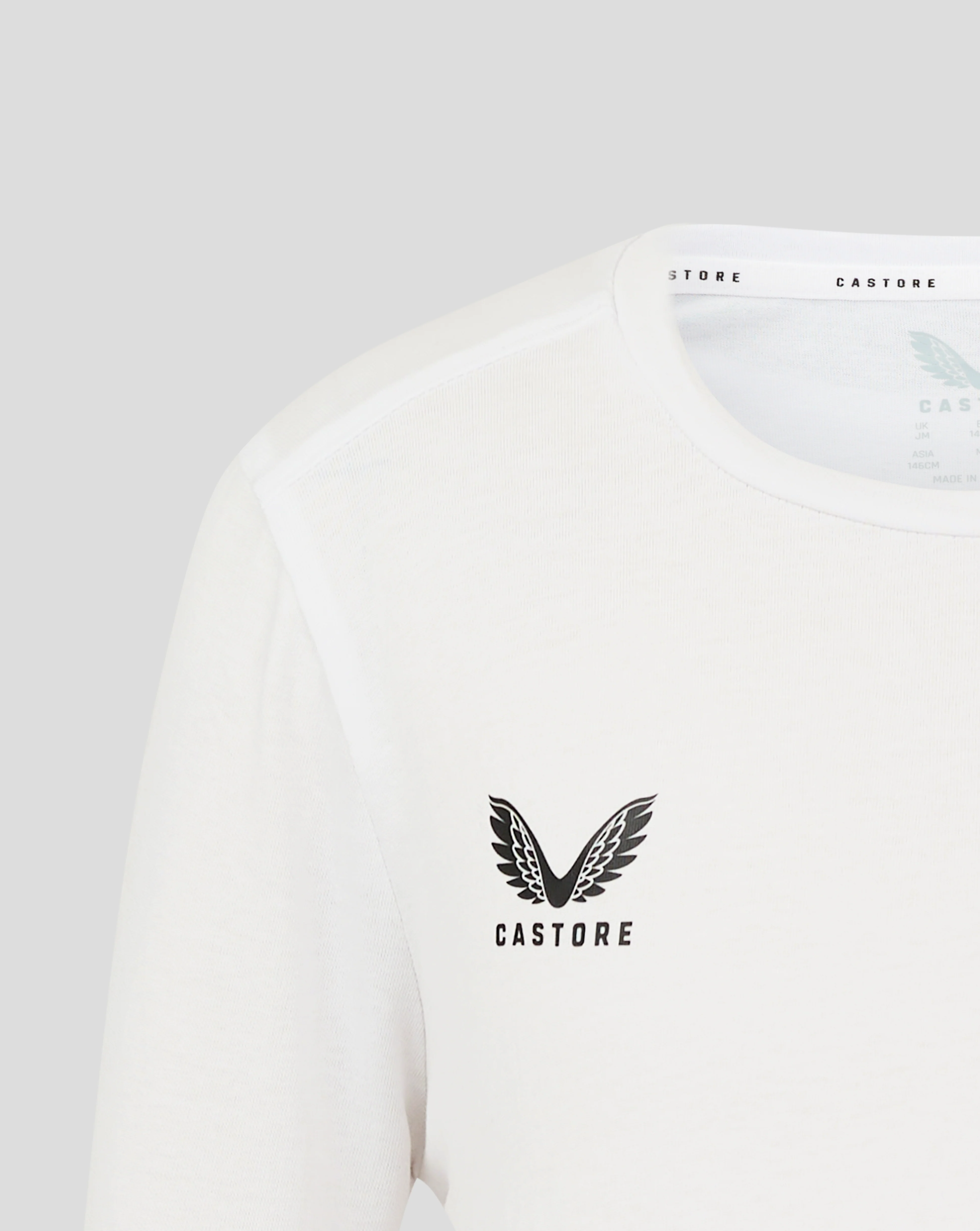 Junior Cotton Leisure Tee - Brilliant White