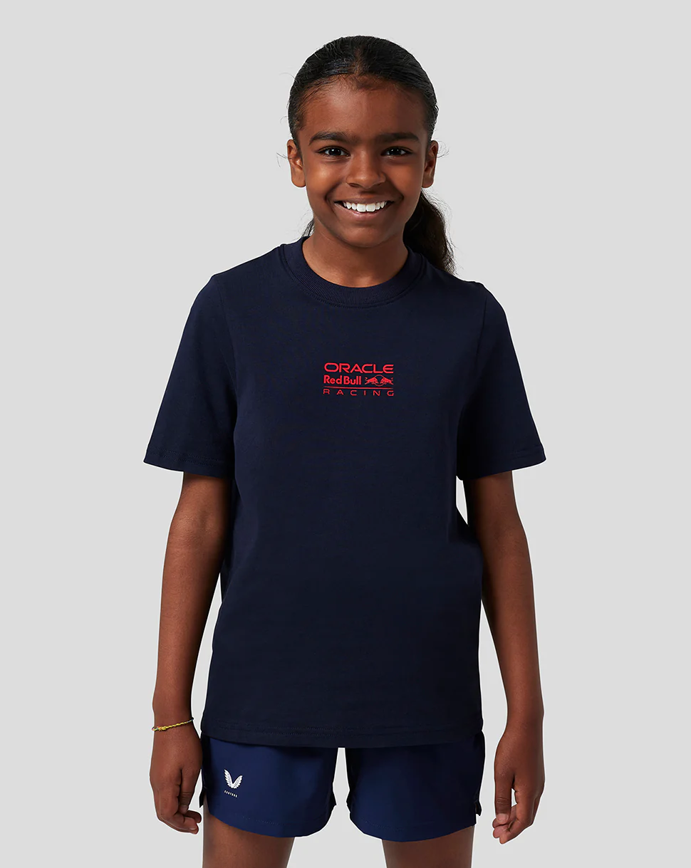 Junior Oracle Red Bull Racing Graphic T-Shirt - Night Sky