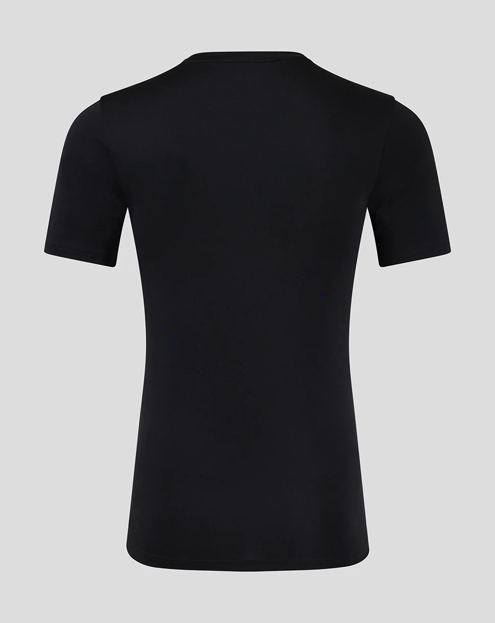 SS GEOMETRIC PRINTED TRAINING TEE 3 - CAVIAR/PHANTOM