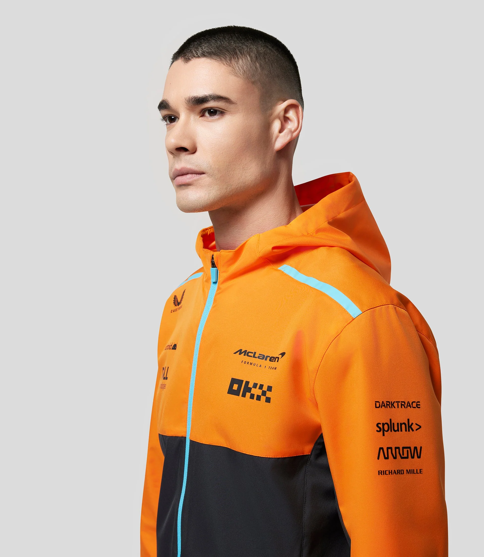 McLAREN MEN'S LIGHTWEIGHT RAIN JACKET 23 - AUTUMN GLORY