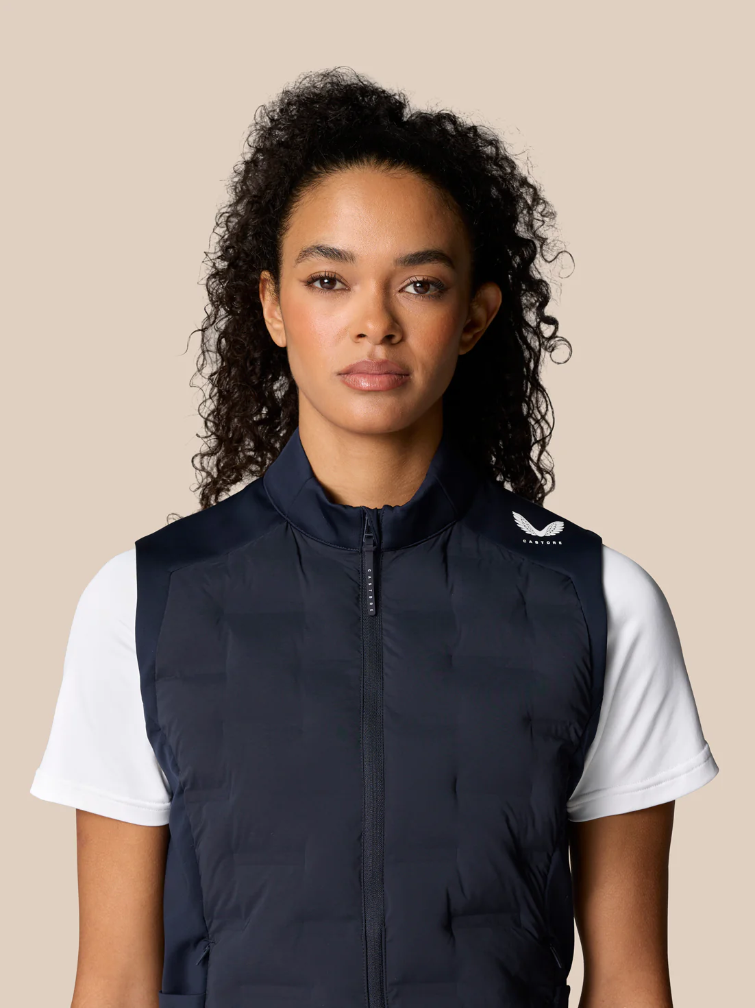 Golf Pinnacle Hybrid Gilet - Midnight Navy