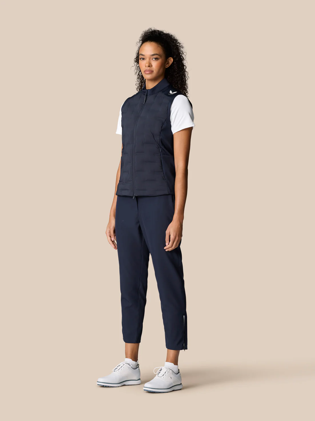 Golf Pinnacle Hybrid Gilet - Midnight Navy