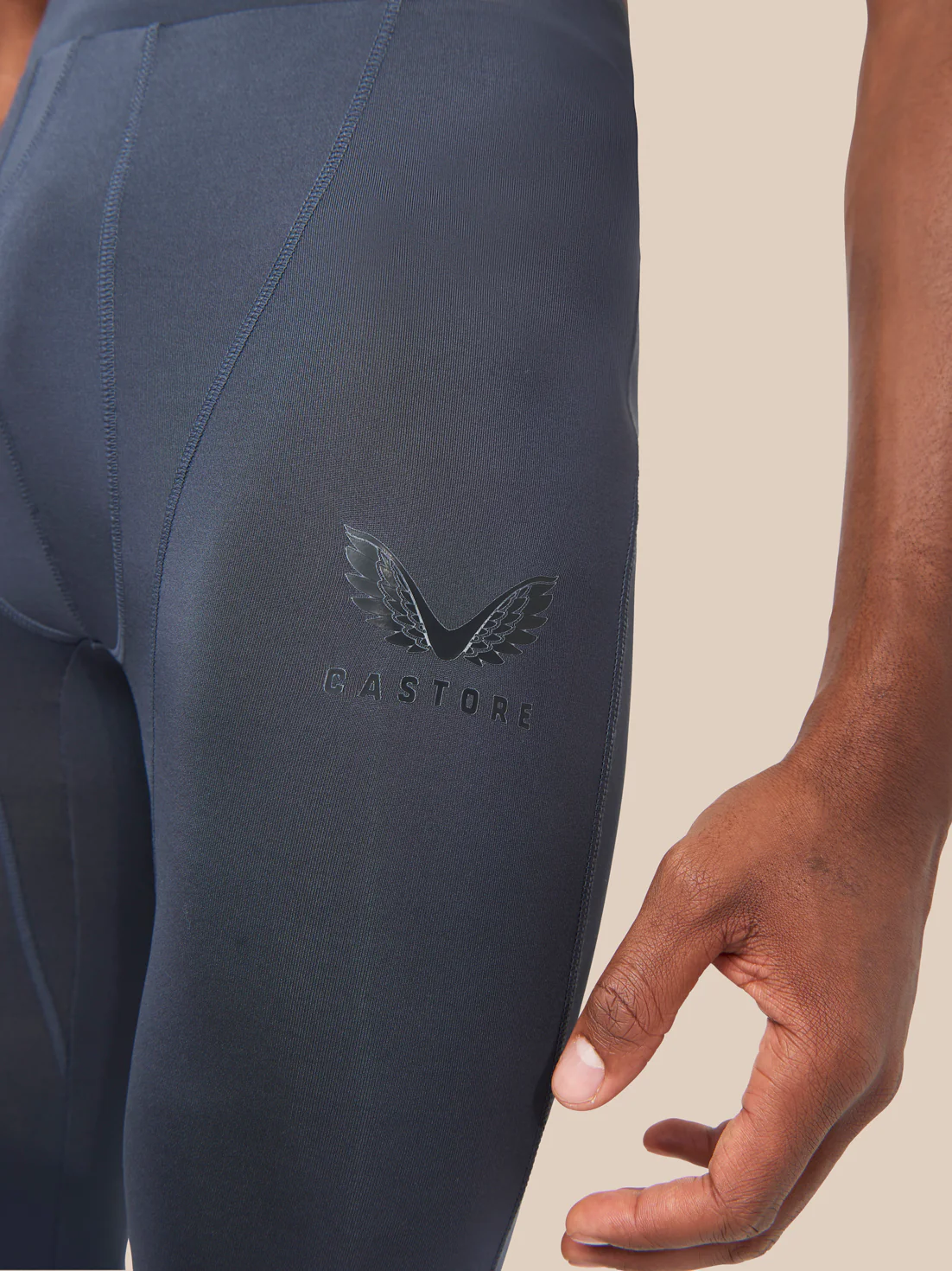 Active Base Layers Leggings - Blue