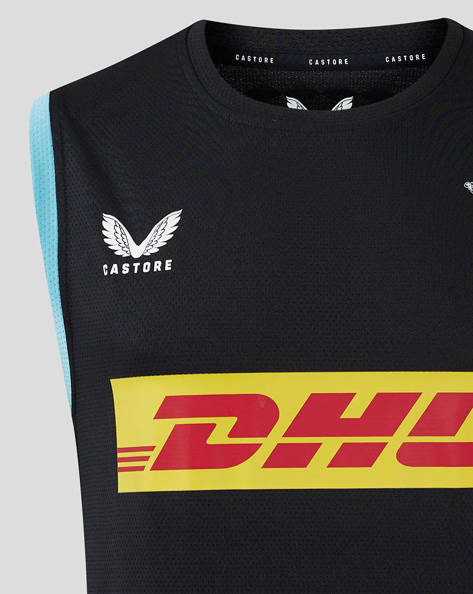 Harlequins Men's 24/25 Training Vest - Black