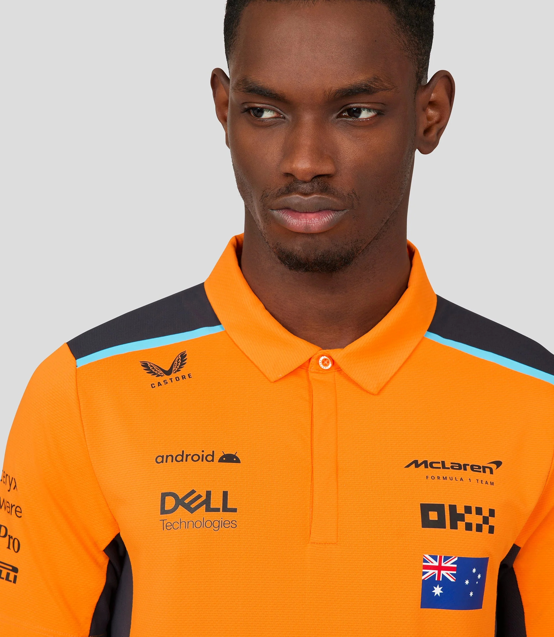 McLAREN MEN'S POLO SHIRT PIASTRI - AUTUMN GLORY