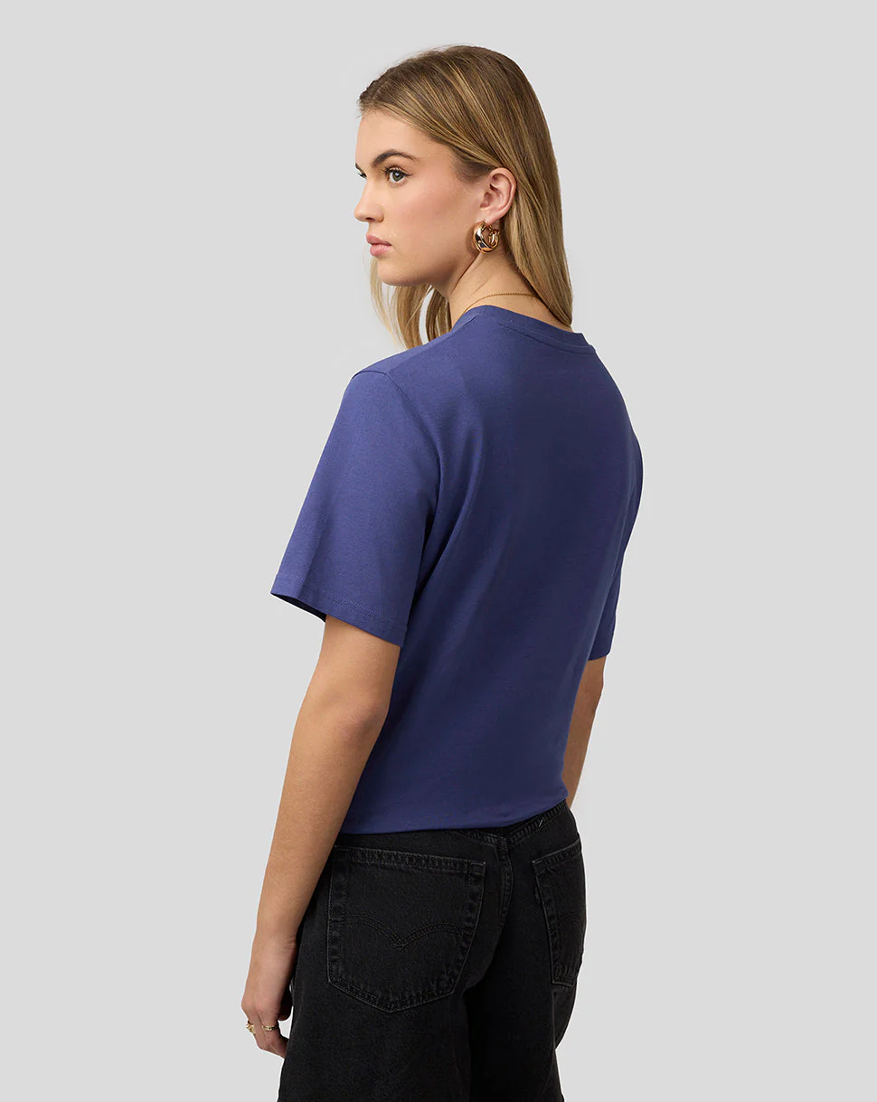 Oracle Red Bull Racing Unisex Large Front Logo T-Shirt - Skipper Blue