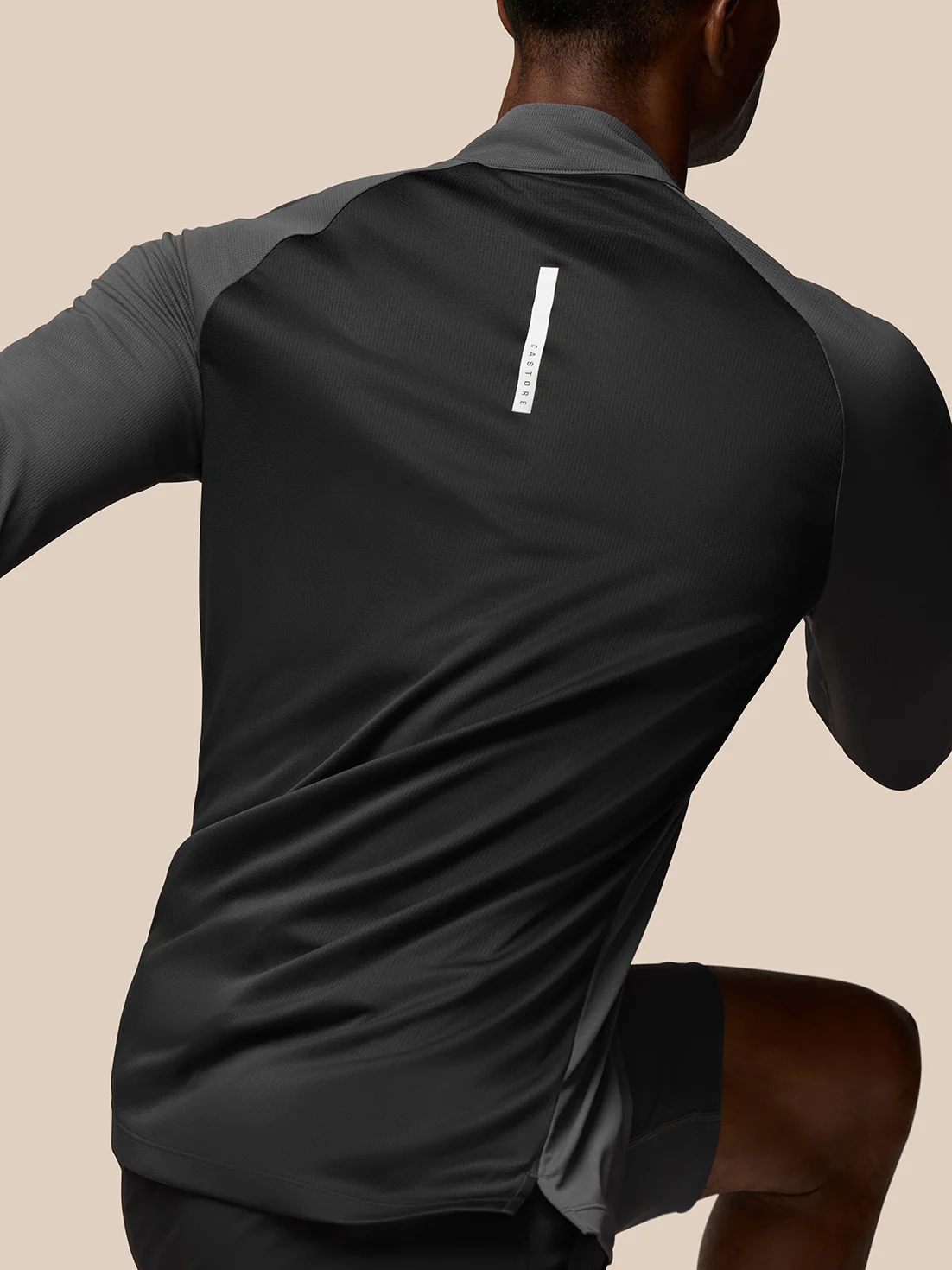 Flow Training 1/4 Zip Top - Gunmetal Grey