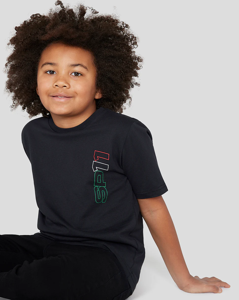 ORACLE RED BULL RACING JUNIOR DRIVER SERGIO CHECO PEREZ T-SHIRT - BLACK