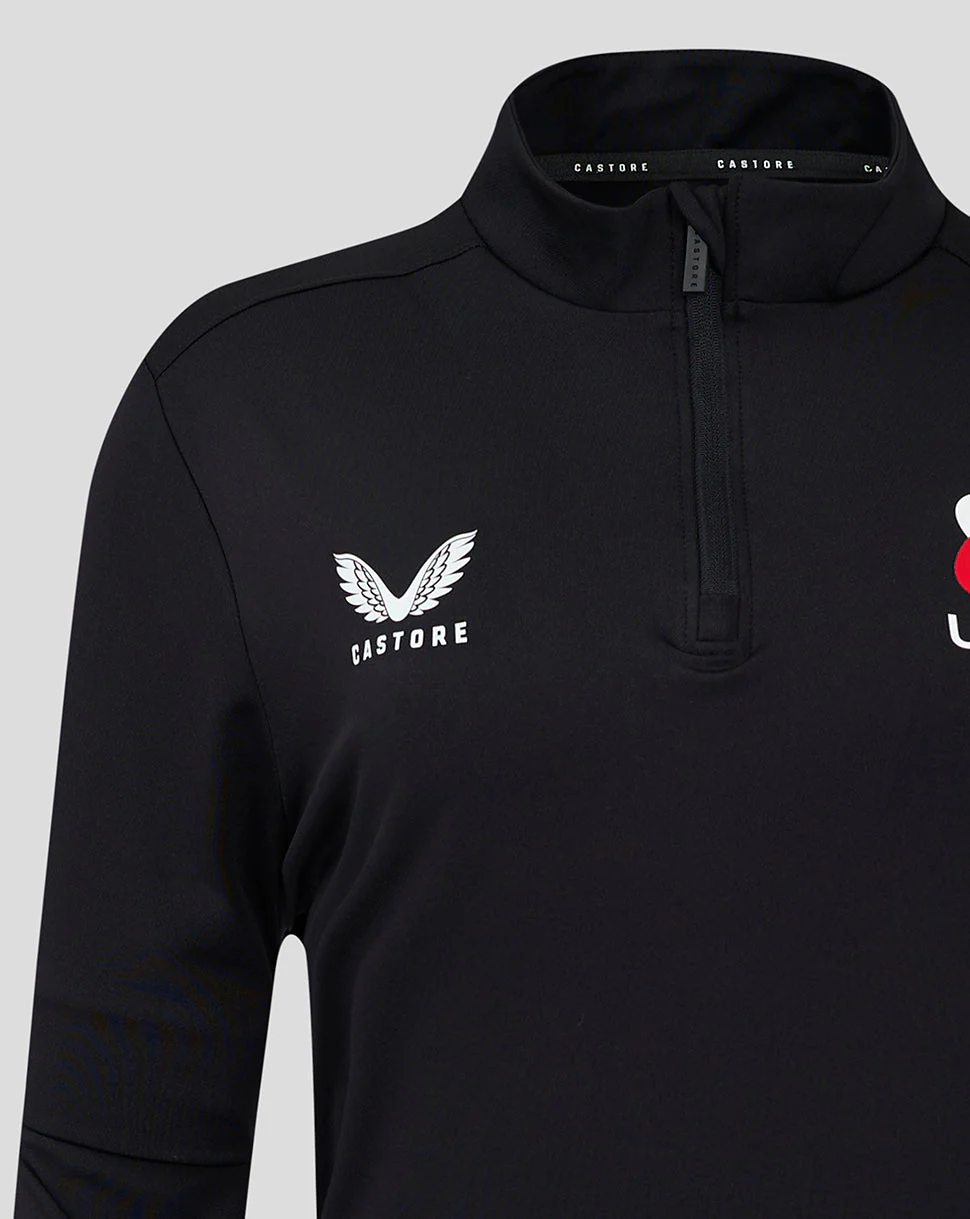 Ulster Womens 24/25 1/4 Zip - Caviar