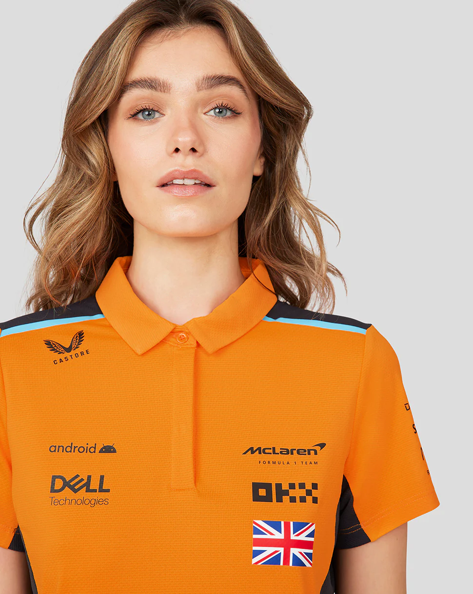McLAREN WOMEN'S POLO SHIRT NORRIS - AUTUMN GLORY
