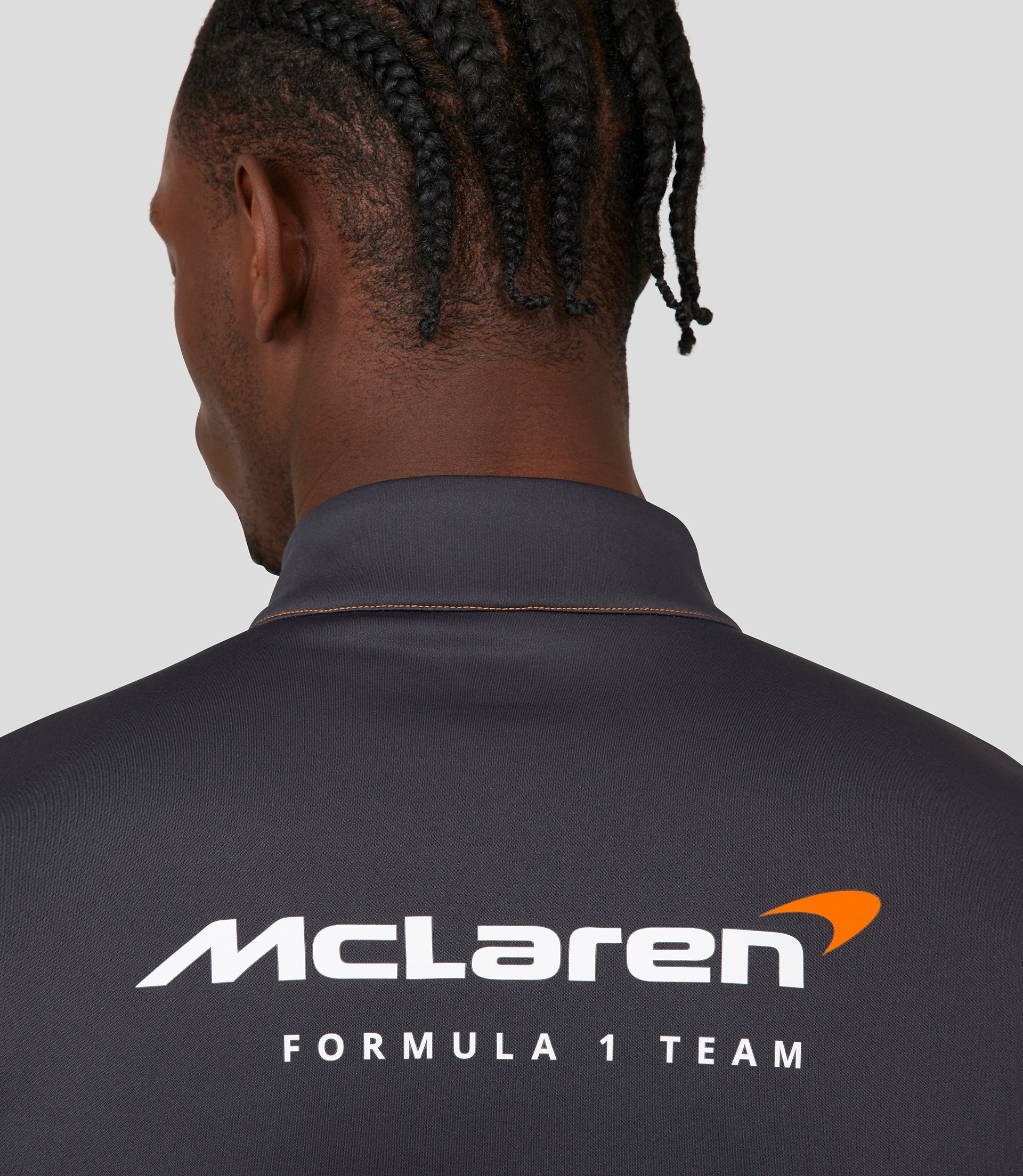 McLAREN MEN'S QUARTER ZIP TOP - AUTUMN GLORY