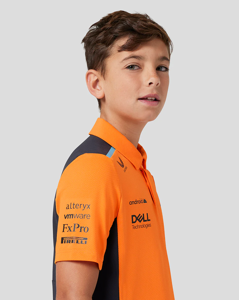 Junior McLaren Polo Shirt Piastri - Autumn Glory