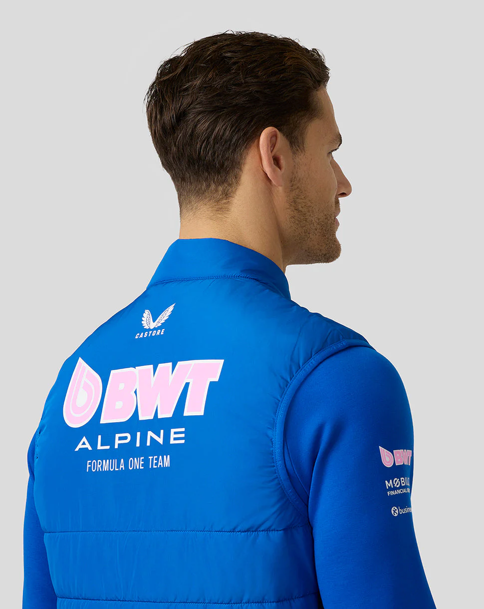 BWT Alpine Formula One Team’s Official Unisex Hybrid Gilet - Lapis Blue