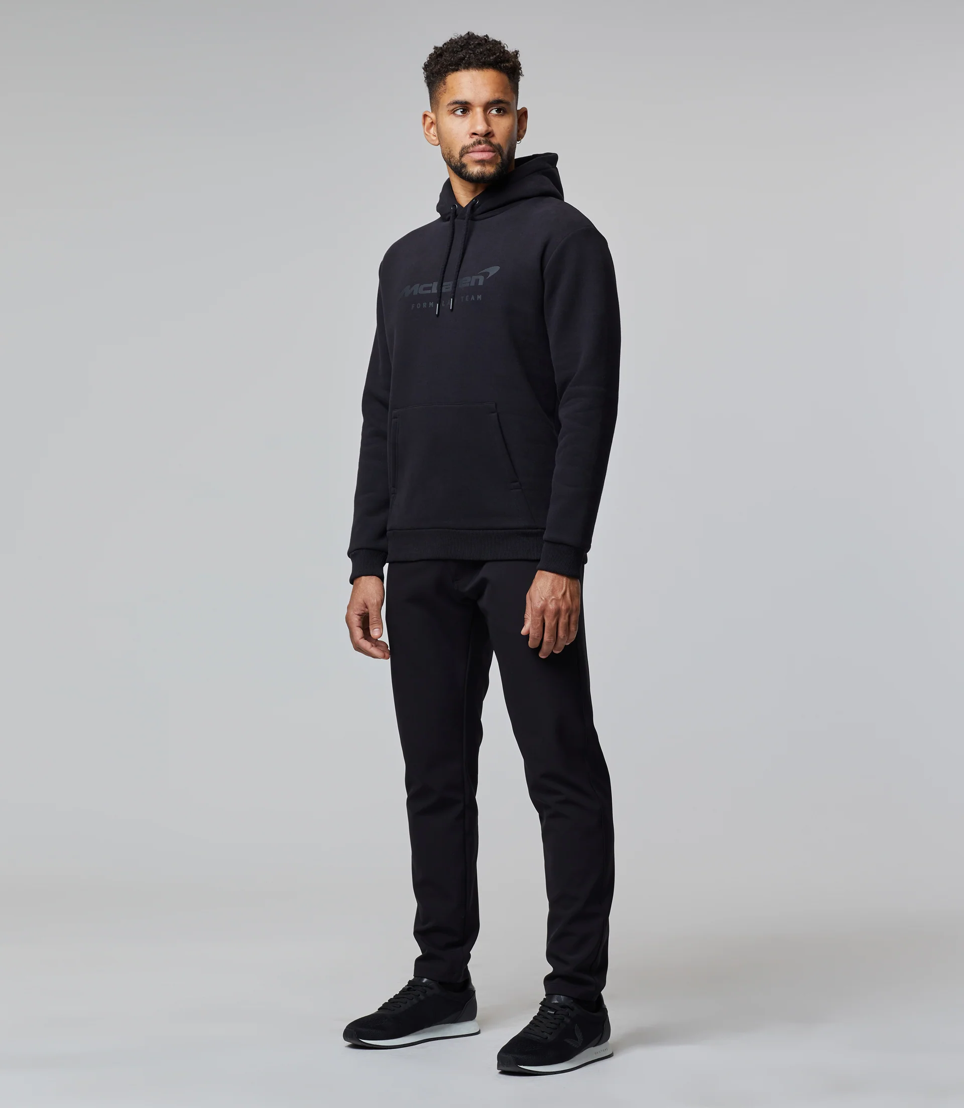 Black McLaren Core Essentials Hoody