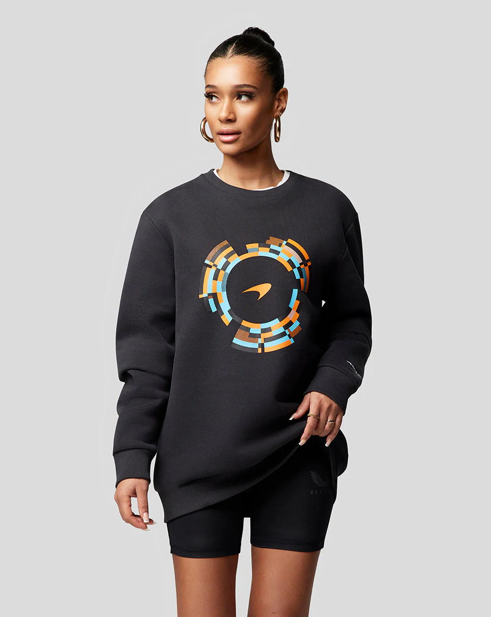 Unisex Black McLaren Dynamic Sweatshirt