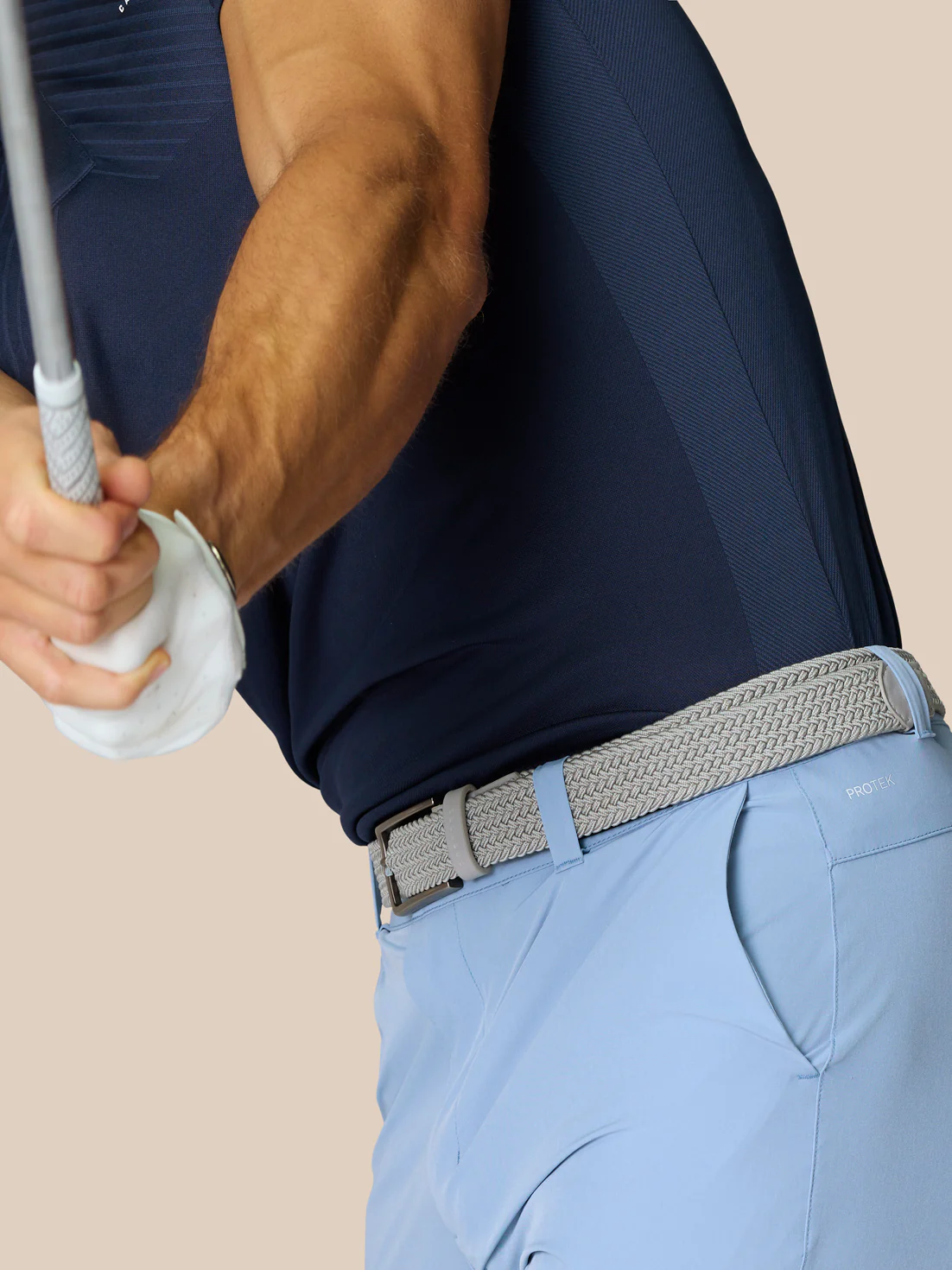 Golf Club Golf Shorts - Sky Blue