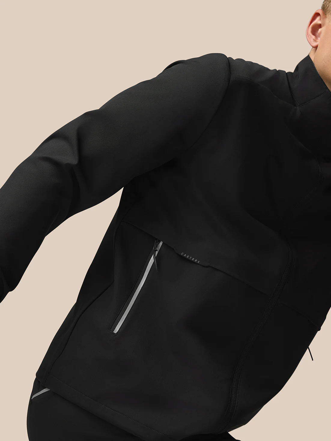 Flex Cargo Jacket - Black