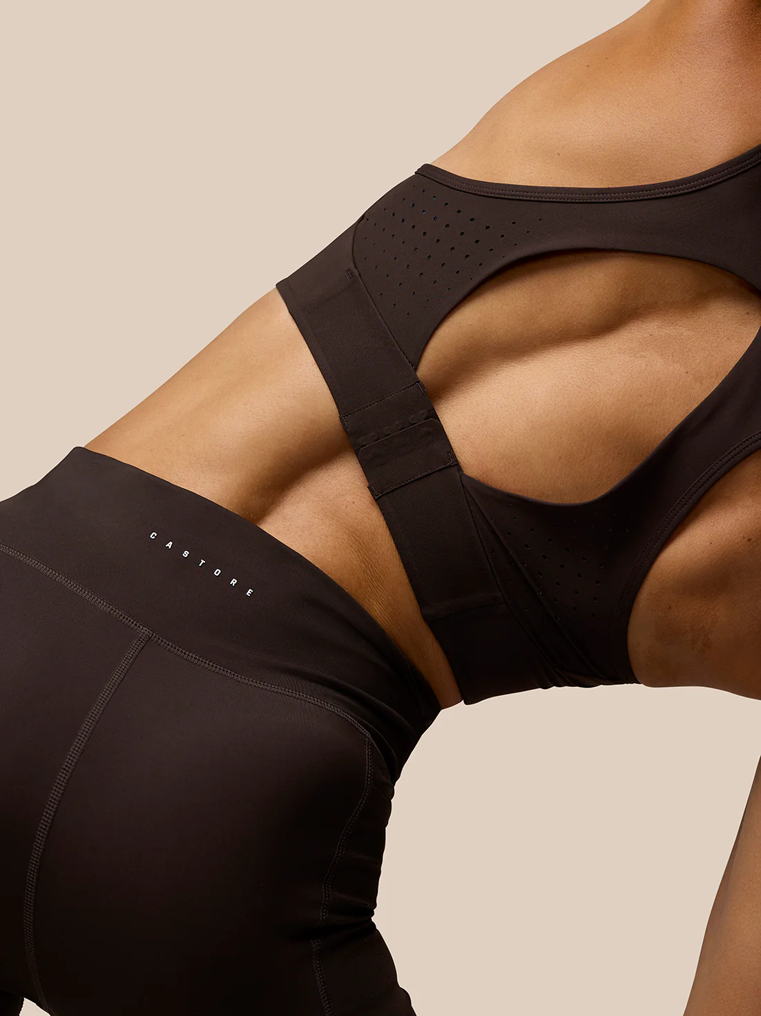 Zone Training Leggings - Brown