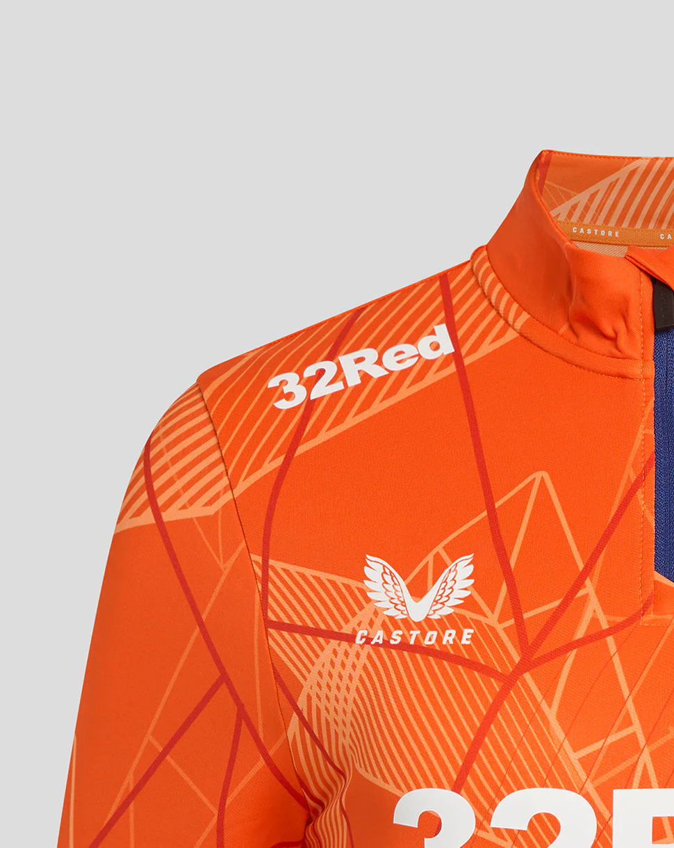 RANGERS 24/25 WOMEN'S LEAGUE MATCHDAY 1/4 ZIP MIDLAYER