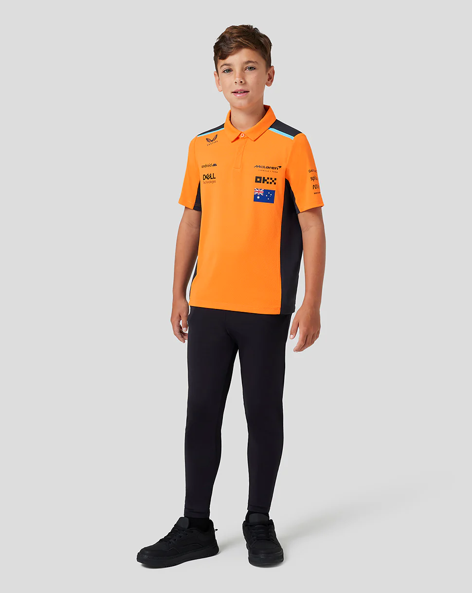 Junior McLaren Polo Shirt Piastri - Autumn Glory