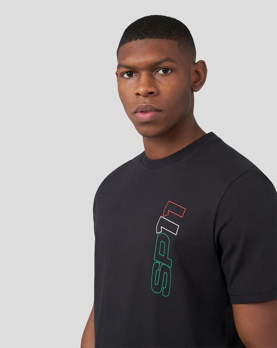 ORACLE RED BULL RACING UNISEX DRIVER SERGIO CHECO PEREZ T-SHIRT - BLACK