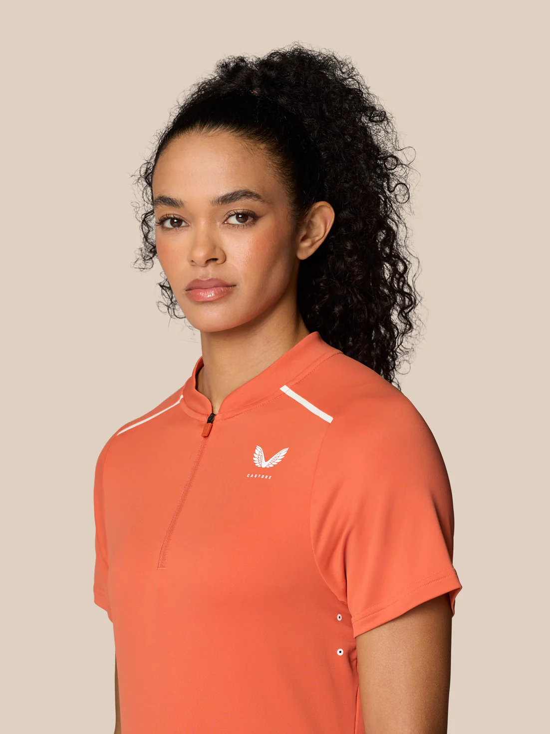 Golf Pinnacle Polo - Deep Coral