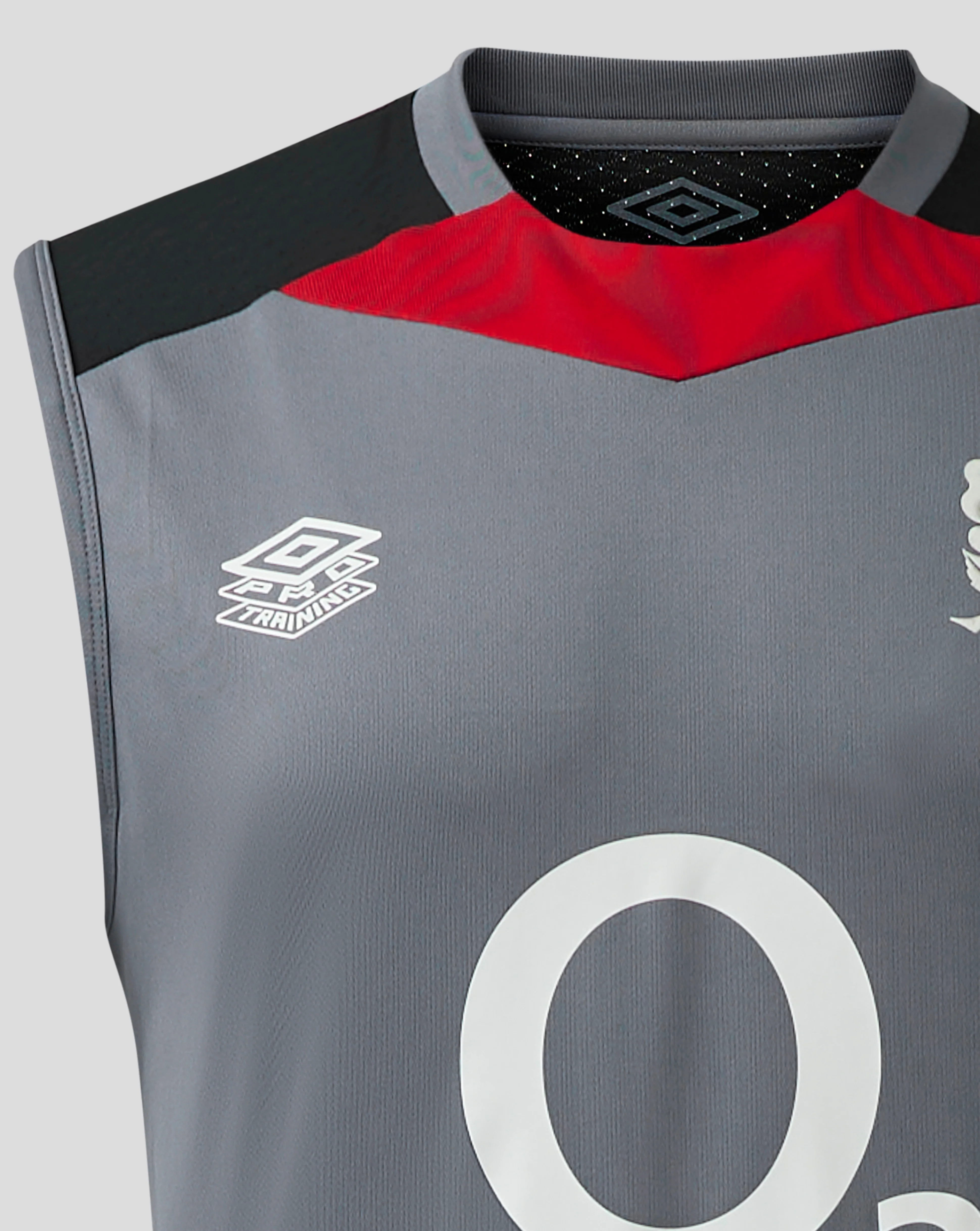 England Rugby Men's Sleeveless Jersey (O2) - Grey