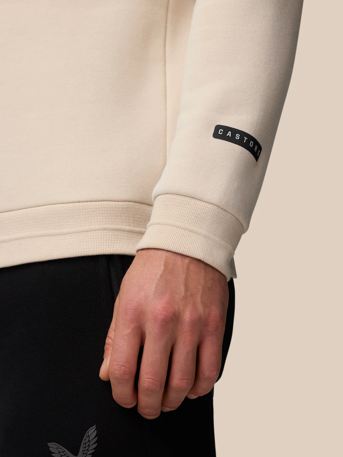 Adapt Fleece Quarter Zip - Stone/Gunmetal