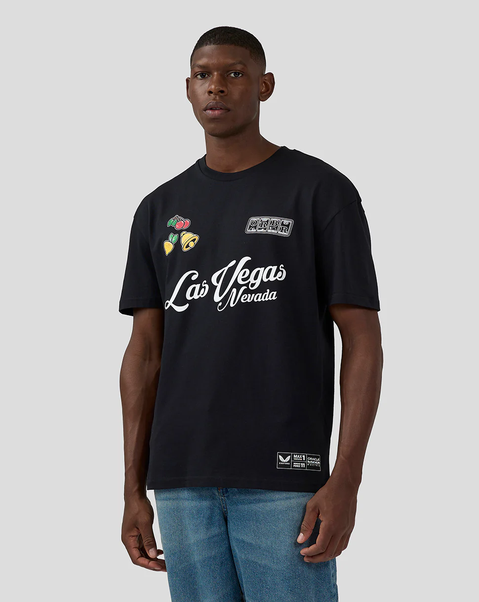 Oracle Red Bull Racing Unisex Las Vegas Short Sleeve T-Shirt