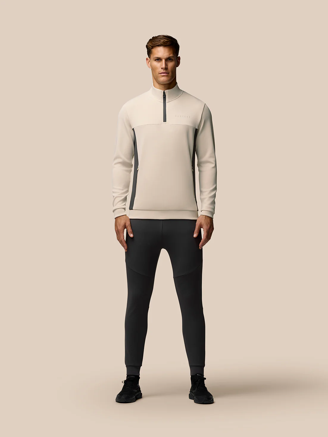 Flex Lifestyle 1/4 Zip - Beige