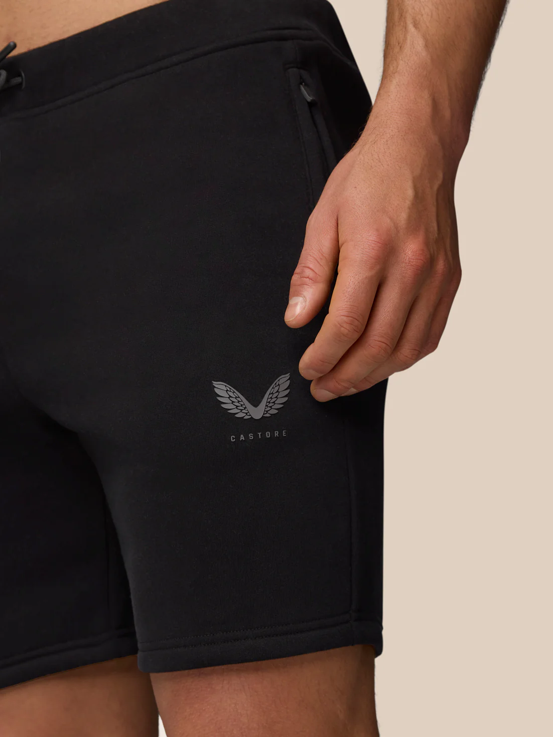 Adapt Fleece Jogger Shorts - Black