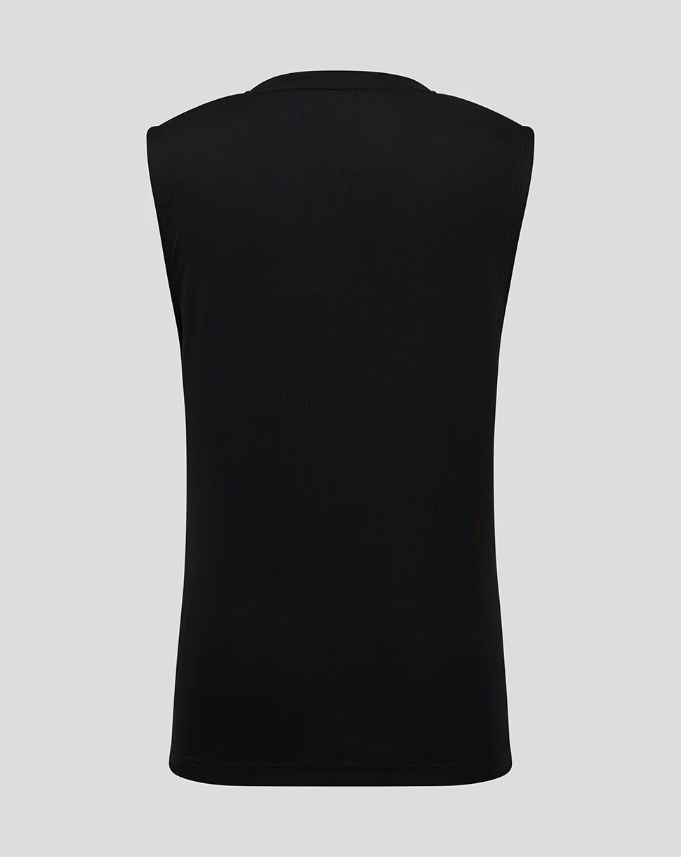 GEOMETRIC PRINTED SS TRAINING TEE - CAVIAR/PHANTOM