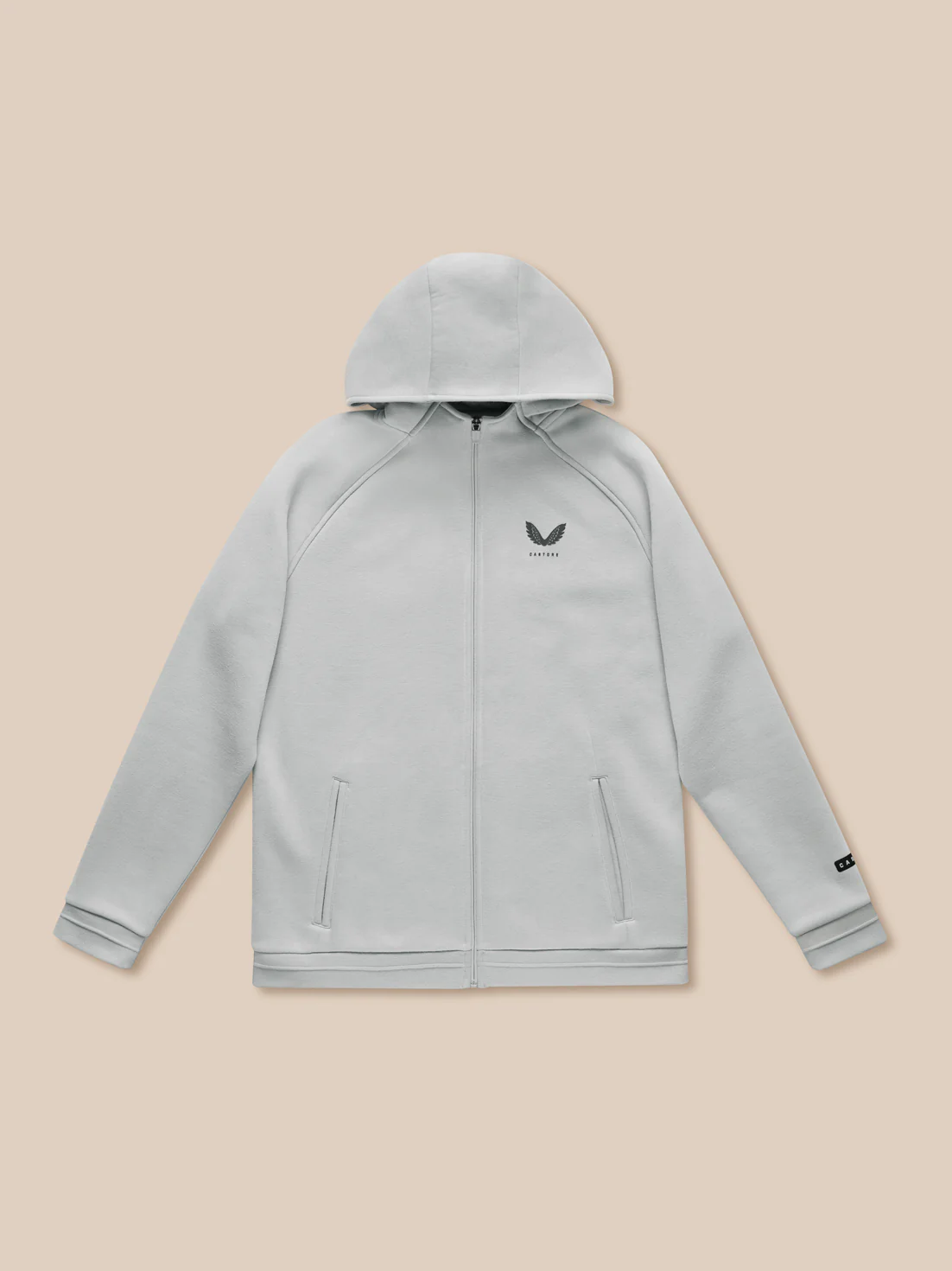 Adapt Fleece Zip-Through Hoodie - Grey
