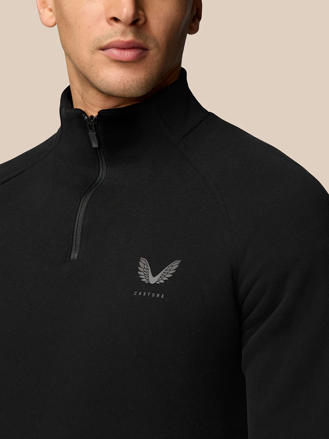 Adapt Fleece Quarter Zip - Black